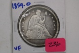 SEATED DOLLAR