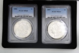 MORGAN DOLLAR 2 COIN SET