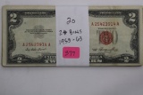 20 $2 BILLS