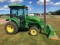 2009 John Deere 3720 Utility Tractor With 300 CX Loader