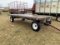 Bumper Pull Flatbed Trailer