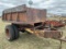 Semi Axle Dump Trailer