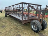 Belting Bottom Bale Trailer