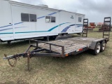 Bumper Pull Skid Steer Trailer