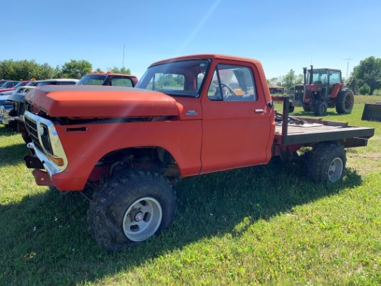 1978 Ford F100 With Flatbed