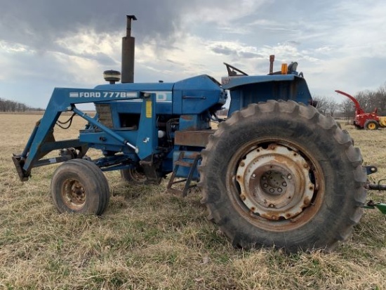 Ford 7710 2WD With Ford 77B QT Loader