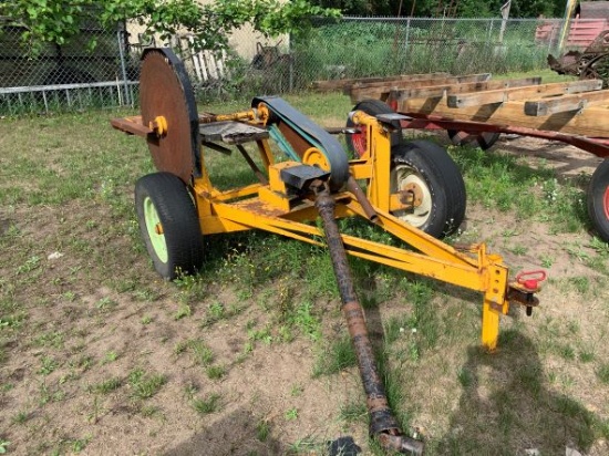 PTO Operated Saw Rig