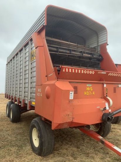 H&S HD 7+4 18ft Silage Box