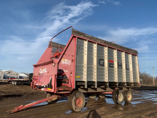 Gehl 980 Silage Box
