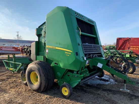 2020 John Deere 560M Silage Special 5x6 Round Baler