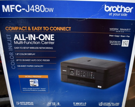 BROTHER PRINT/COPY/SCAN/FAX ALL-IN-ONE-CENTER