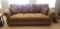 Outstanding Tan Base and Multi-color Corduroy Sofa, Love seat and Chair for Bid!