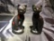 Black Siamese Cats Figurines