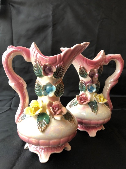 Miniature Flower Porcelain Vases