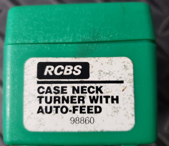 RCBS #98860 CASE NECK TURNER WITH AUTO FEED