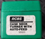 RCBS #98860 CASE NECK TURNER WITH AUTO FEED
