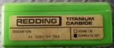 REDDING TITANIUM CARBIDE COMPLETE DIE SET 44 SPC / 44 MAG