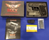 SCCY CPX-1CB PISTOL, 9MM LIKE NEW IN BOX
