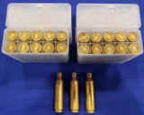 416 BARRETT, ONCE FIRED BRASS, 23 ROUNDS