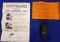 GERMAN LAW ENFORCEMENT FLASH BANG GRENADE IN ORIGINAL BOX WITH PAPERWORK, INERT