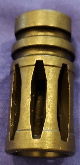 AR10 BIRDCAGE FLASH HIDER, 5/8-24