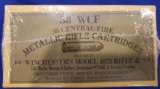 WINCHESTER MODEL 1873 38WCF, 5 NEW BOXES