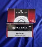 FEDERAL .40 S&W 180GR FMJ FN… 100RDS