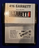 BARRETT .416 FACTORY AMMO 452GR MTAC… 10 RDS