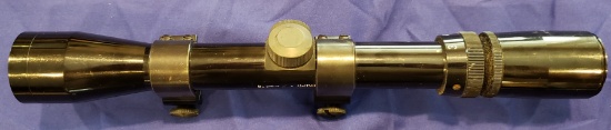 BUSHNELL RIFLE SCOPE 3-9X32MM OPTIC IS CLEAR