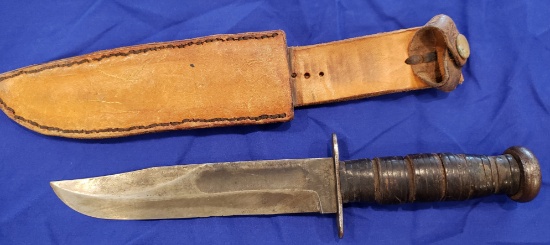 KNIFE WITH SHEATH 7" BLADE