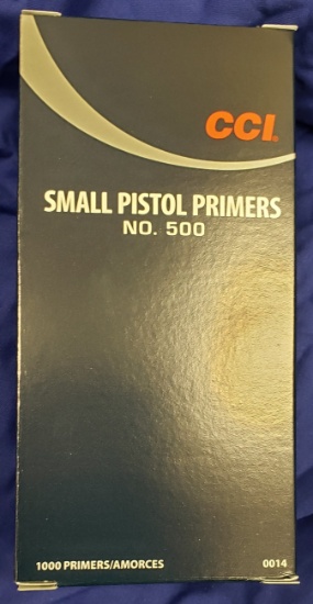CSI Small Pistol Primers NO. 500 1000 Count (SEALED)