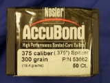 Nosler Bullets 375 Cal 300 Grain (SEALED)