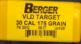 Berger Bullets 30 CAL 175 Grain BT (SEALED)