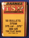 Barnes Bullets 375 Cal 30 Grain (SEALED)