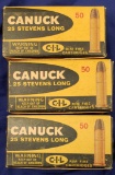 Ammo Canuck Vintage 25 Stevens Long 150 Count (SEALED)