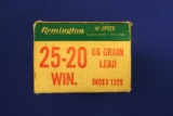 Remington 25-20 winchester ammo