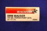 Winchester 8mm Mauser ammo