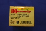 Hornady 454 Casull ammo
