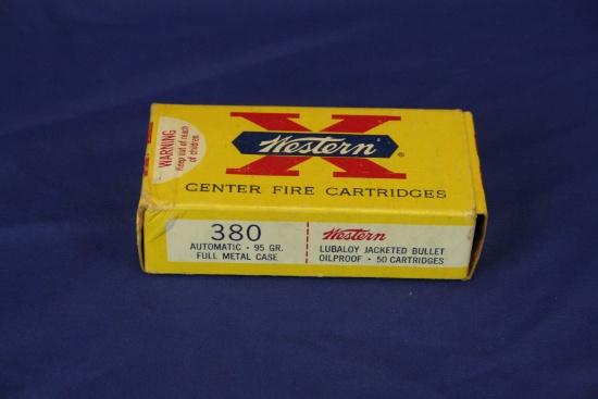 Ammo Western .380 Automatic