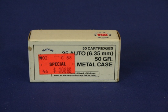 Ammo Usa .25 Auto