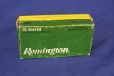Ammo Remington .38 Special (+p)