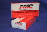 Two Boxes of PMC 22-250 Rem Ammo