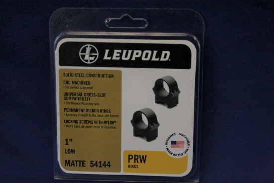 Leupold 1" Low PRW Scope Rings