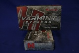 Hornady Varmint Express 6mm Creedmoor Ammo, 2 Boxes