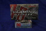 Hornady Varmint Express 6mm Creedmoor Ammo, 2 Boxes