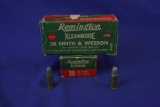 Remington Kleanbore 38 S&W Ammo, 2 Boxes