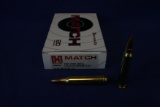 Hornady Match 300 Win Mag Ammo, 1 Box