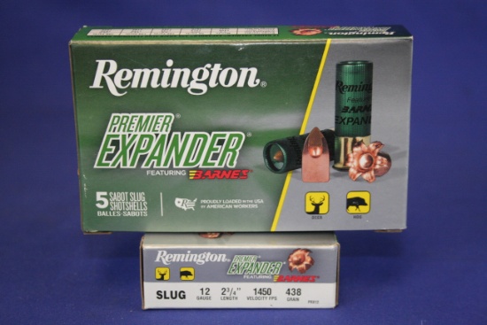 Remington 12 GA Ammo (2 boxes)