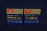 CCI Small Rifle Primers (2 boxes)