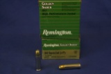 Remington 38 Spl +P Ammo (2 boxes)